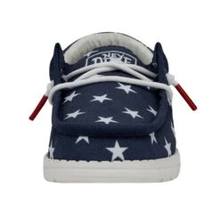 Wally Youth Patriotic - American Flag -Modern Shoe Hub 40046 9CW WALLYYOUTHPATRIOTIC AMERICANFLAG LEFTFRONT