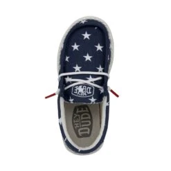 Wally Youth Patriotic - American Flag -Modern Shoe Hub 40046 9CW WALLYYOUTHPATRIOTIC AMERICANFLAG LEFTTOP