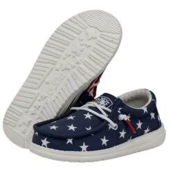 Wally Youth Patriotic - American Flag -Modern Shoe Hub 40046 9CW WALLYYOUTHPATRIOTIC AMERICANFLAG PAIRBOTTOM