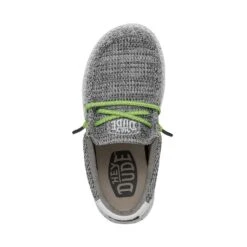 Wally Youth Sox - Stone White -Modern Shoe Hub 40049 1KA WALLYYOUTHSOX STONEWHITE LEFTTOP