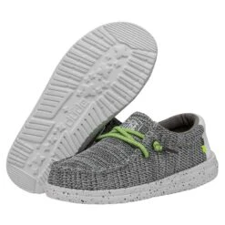 Wally Youth Sox - Stone White -Modern Shoe Hub 40049 1KA WALLYYOUTHSOX STONEWHITE PAIRBOTTOM