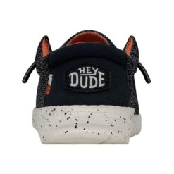 Wally Youth Sox - Ocean Blue -Modern Shoe Hub 40049 4MS WALLYYOUTHSOX OCEANBLUE LEFTBACK