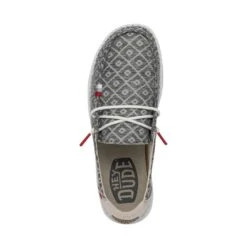 Wendy Boho - Embroidery Dark Grey 13 Wendy Boho - Embroidery Dark Grey -Modern Shoe Hub 40054 1GS WENDYBOHO EMBROIDERYDARKGREY LEFTTOP