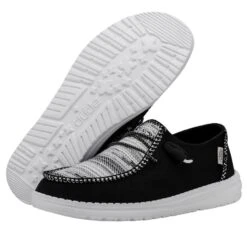 Wendy Boho Blanket - Zion Black -Modern Shoe Hub 40056 0WG WENDY BOHO BLANKET ZION BLACK LEFT 3