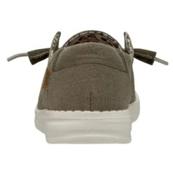 Wendy Chambray - Sage -Modern Shoe Hub 40058 330 WENDY CHAMBRAY SAGE LEFT 5