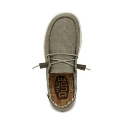 Wendy Chambray - Sage -Modern Shoe Hub 40058 330 WENDY CHAMBRAY SAGE LEFT 6