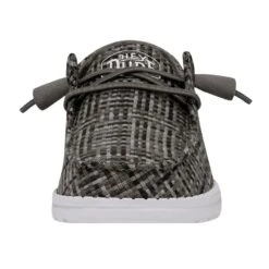 Wendy Crosshatch - Harbor -Modern Shoe Hub 40060 1LC WENDYCROSSHATCH HARBOR LEFTFRONT