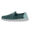 Wendy Crosshatch - Jade -Modern Shoe Hub 40060 372 WENDYCROSSHATCH JADE LEFTSIDE