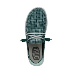 Wendy Crosshatch - Jade -Modern Shoe Hub 40060 372 WENDYCROSSHATCH JADE LEFTTOP