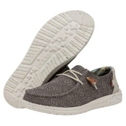 Wendy Knit II - Rock -Modern Shoe Hub 40061 1IJ WENDYKNITII ROCK PAIRBOTTOM