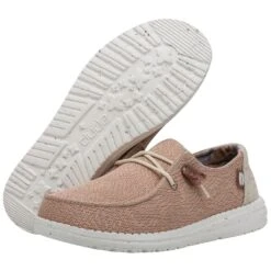 Wendy Knit II - Pink Salt -Modern Shoe Hub 40061 6UN WENDY KNIT II PINK SALT LEFT 3