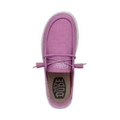 Wendy Slub Canvas - Violet 13 Wendy Slub Canvas - Violet -Modern Shoe Hub 40063 508 WENDYSLUBCANVAS VIOLET LEFTTOP