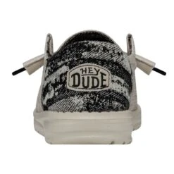 Wendy Funk Slub Blanket - Skyline -Modern Shoe Hub 40066 1IO WENDYFUNKSLUBBLANKET SKYLINE LEFTBACK