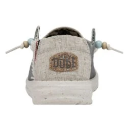 Wendy Fringe - Indigo -Modern Shoe Hub 40071 4ME WENDYFRINGE INDIGO LEFTBACK