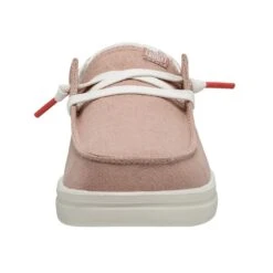 Wendy Rise Chambray - Rose -Modern Shoe Hub 40074 6VM WENDY RISE CHAMBRAY ROSE LEFT 4