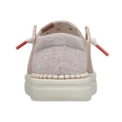 Wendy Rise Chambray - Rose -Modern Shoe Hub 40074 6VM WENDY RISE CHAMBRAY ROSE LEFT 5