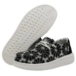 Wendy Rise Eyelet - Black -Modern Shoe Hub 40075 001 WENDY RISE EYELET BLACK LEFT 3