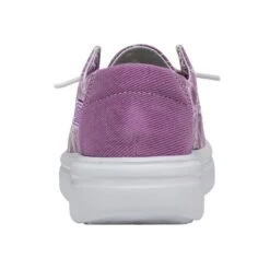 Wendy Rise Eyelet - Violet -Modern Shoe Hub 40075 508 WENDY RISE EYELET VIOLET LEFT 5