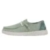 Wendy Woven - Mint -Modern Shoe Hub 40098 371 WENDYWOVEN MINT LEFTSIDE