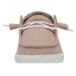 Wendy Woven - Blush -Modern Shoe Hub 40098 684 WENDYWOVEN BLUSH LEFTFRONT