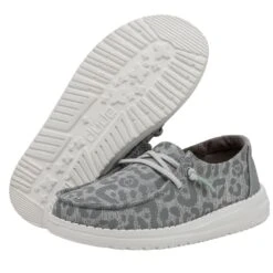 Wendy Youth - Cat Eye Grey -Modern Shoe Hub 40106 1GG WENDY YOUTH CAT CAT EYE GREY LEFT 3