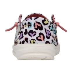 Wendy Youth - White Leopard -Modern Shoe Hub 40106 9CF WENDYYOUTHCAT WHITELEOPARD LEFTBACK