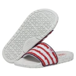 Chandler Knit - Flag -Modern Shoe Hub 40114 1JR CHANDLERKNIT FLAG PAIRBOTTOM