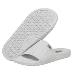 Chandler Knit - White Silver -Modern Shoe Hub 40114 1LD CHANDLERKNIT WHITESILVER PAIRBOTTOM