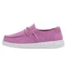 Wendy Youth Slub Canvas - Violet -Modern Shoe Hub 40143 508 WENDY YOUTH SLUB CANVAS VIOLET LEFT 1