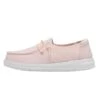 Wendy Youth Slub Canvas - Pink -Modern Shoe Hub 40143 680 WENDY YOUTH SLUB CANVAS PINK LEFT 1