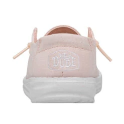 Wendy Youth Slub Canvas - Pink 12 Wendy Youth Slub Canvas - Pink -Modern Shoe Hub 40143 680 WENDY YOUTH SLUB CANVAS PINK LEFT 5