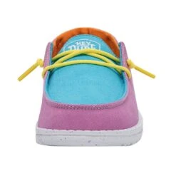 Wendy Youth Slub Canvas - Color Block -Modern Shoe Hub 40143 9CI WENDY YOUTH SLUB CANVAS COLOR BLOCK LEFT 4