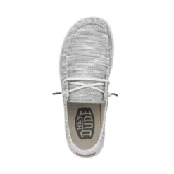 Wendy Sox Wide - Glacier Grey 13 Wendy Sox Wide - Glacier Grey -Modern Shoe Hub 40152 1HD WENDYSOXWIDE GLACIERGREY LEFTTOP