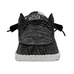 Wally Sox Stitch Wide - Black White -Modern Shoe Hub 40161 0YH WALLYSOXSTITCH BLACKWHITE LEFTFRONT 1