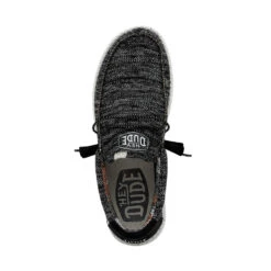 Wally Sox Stitch Wide - Black White -Modern Shoe Hub 40161 0YH WALLYSOXSTITCH BLACKWHITE LEFTTOP 1