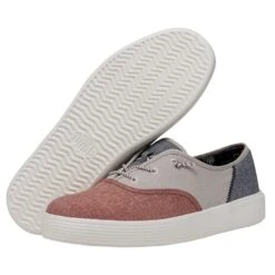 Conway Craft - Red White Blue 12 Conway Craft - Red White Blue -Modern Shoe Hub 40179 6WM CONWAYMCRAFTLINEN REDWHITEBLUE PAIRBOTTOM