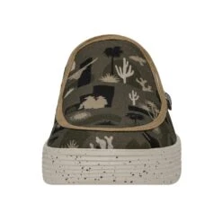 Sunapee Desert - Green -Modern Shoe Hub 40239 315 SUNAPEEMDESERT GREEN LEFTFRONT