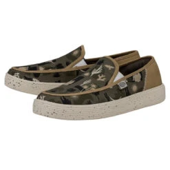 Sunapee Desert - Green -Modern Shoe Hub 40239 315 SUNAPEEMDESERT GREEN PAIRSIDE