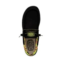 Wally Funk - Neon Black -Modern Shoe Hub 40357 001 WALLYFUNKNEON BLACK LEFTTOP