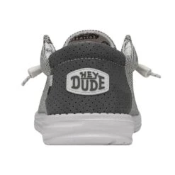 Wally Longneck - Grey -Modern Shoe Hub 40367 030 WALLYLONGNECK GREY LEFTBACK 1