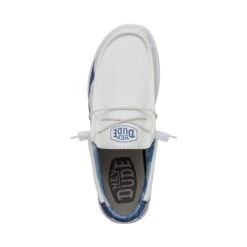 Wally Colorado Watercolor - White -Modern Shoe Hub 40382 100 WALLYCOLORADOWATERCOLOR WHITE LEFTTOP