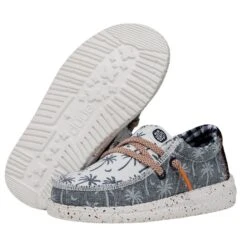 Wally Toddler Tropical - Blue -Modern Shoe Hub 40477 425 WALLYTODDLERTROPICAL BLUE PAIRBOTTOM