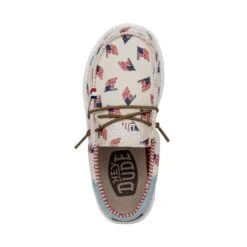 Wally Youth Americana - Flag -Modern Shoe Hub 40479 1JR WALLYAMERICANAYOUTH FLAG LEFTTOP