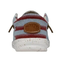 Wally Youth Americana - Denim Star -Modern Shoe Hub 40479 4NR WALLYAMERICANAYOUTH DENIMSTAR LEFTBACK