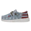 Wally Toddler Americana - Denim Star -Modern Shoe Hub 40581 4NR WALLYAMERICANATODDLER DENIMSTAR LEFTSIDE