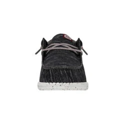 Wally Jersey - Black -Modern Shoe Hub FW23 M 40169 001 WALLY JERSEY BLACK LEFT FRONT