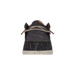 Wally Jersey - Charcoal -Modern Shoe Hub FW23 M 40169 025 WALLY JERSEY CHARCOAL LEFT FRONT