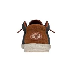 Wally Jersey - Charcoal -Modern Shoe Hub FW23 M 40169 025 WALLY JERSEY CHARCOAL RIGHT BACK