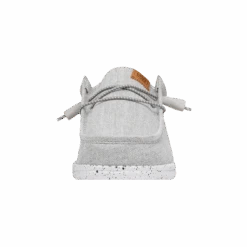 Wally Washed Canvas - Light Grey 11 Wally Washed Canvas - Light Grey -Modern Shoe Hub FW23 M 40296 007 WALLY WASHED CANVAS LIGHT GREY LEFT FRONT