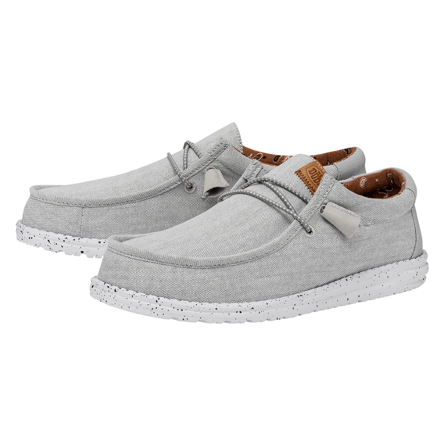 Wally Washed Canvas - Light Grey 4 Wally Washed Canvas - Light Grey - Image 2
